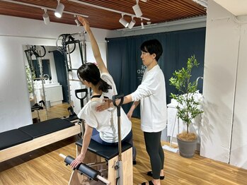 CORE METHOD PILATES STUDIO二子玉川の写真/「ただ痩せる」から「整えて細くなる」へ。筋バランスを整え、骨格を本来の位置へ。女性らしい曲線美を！