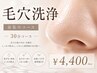 【毛穴洗浄・鼻集中】気になる黒ずみ☆角栓いちご鼻改善!¥4,400