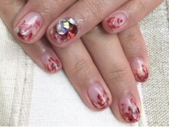 ビアンカ 沖縄おもろまち店(Bianca)/カジュアルショートネイル♪