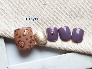 ミーヨ ネイル(mi-yo nail)/フット【定額¥9350(税込)★】