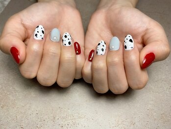 ディルガ ワッセ店(Dilga)/ダルメシアンネイル