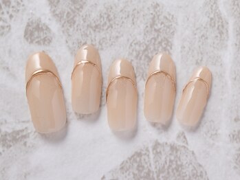 リーナ(LiNA Beauty Garden)/立体ミラーフレンチライン