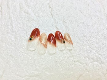 ネイルサロン アミ(Amie)/ストーンアートで季節感UP☆