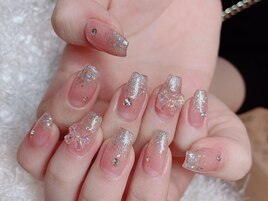 ラメグラデーション