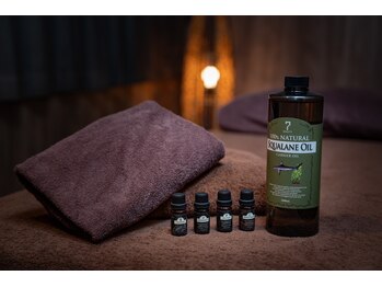 からだケア癒しの整体 アンド リンパ 日暮里東口駅前本店/アロマオイルを使用！