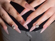 ネイルサロン キリカ(Nailsalon Kilika)/ロングチップ/ビジュー