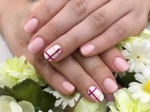 プルミエ ネイル(Premier Nail)/チェック柄ネイル♪