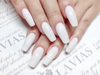 プロフェッショナル ネイルサロン ラヴィアス(LAVIAS)/【スカルプ】ワンカラーorグラデ