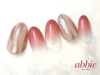 ネイルサロンアビー 北千住店(abbie)/ニュアンスピンクマグ◇¥13178