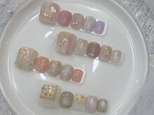 ツキネイル(TSUKI nail)/定額フットデザイン4.5.6月