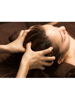 ヘッドスパで癒されたい