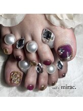 ネイルズミラク(nail's mirac.)/夏フットネイル