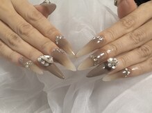 エマネイル バイ チュラ(emma nail_by chula)/ロングスカルプ/スカルプチュア