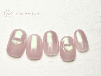 ネイルメゾン 梅田(NAIL MAISON)/ハートきらきら