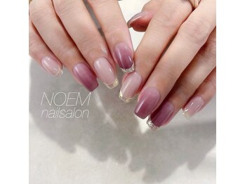 ノエム ネイルサロン(NOEM)/人気オーロラフレンチ☆