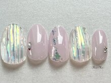 パラジェル認定サロン メールメール 池袋店(MereMer)/韓国風オーロラネイル