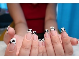 パラジェル/牛柄/カウプリント