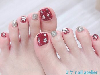 ミケ/お正月ネイル
