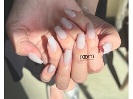 ホワイトネイル×ワンカラー