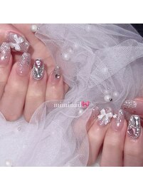 フラッシュラメ　リボン