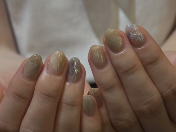 サトリネイルルーム(Satoril..nail room)/淡nuance/おまかせdesign