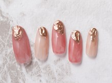 リーナ(LiNA Beauty Garden)/ニュアンス立体ミラーアート