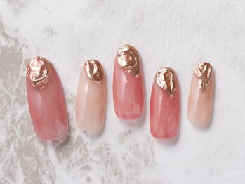 リーナ(LiNA Beauty Garden)/ニュアンス立体ミラーアート