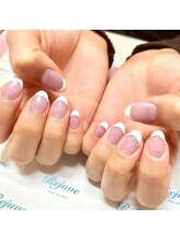 リジュベ(Rejuve)/フレンチのベースはピンクラメ☆