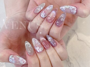 紫陽花ネイル☆マグネット