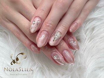 ノーラスリエン(Nolaslien)/冬マグネットネイル クリスマス