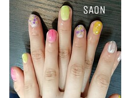 押し花ネイル