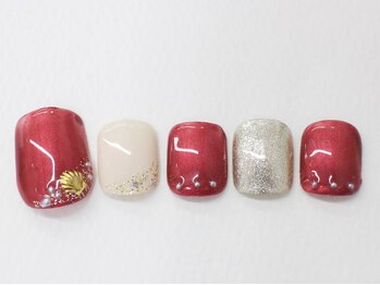 ネイルサロンセレーネ(Selene)/ワインカラーネイル