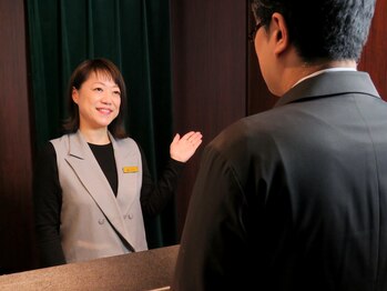 1)施術の流れ/お客様ご来店