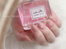 フィオナ 大久保店(Fiona)/シンプルキラキラオフィスネイル