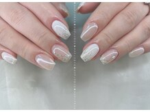 ココナッツネイル/ミラーネイル