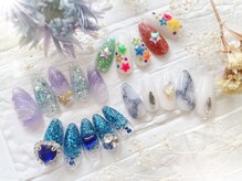 エスフィーネイルサロン ブリーユ(Esfy nailsalon Brille)/6月スカルプ定額デザイン