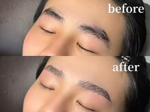 エムズアイブロウ 大和西大寺(M’sアイブロウ)/メンズハリウッドブロウリフト