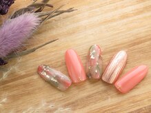 イーストネイル(East nail)/大人タイダイ＆ミラー♪