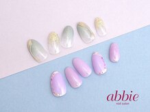 ネイルサロンアビー 北千住店(abbie)/夏ネイル★上￥8,778/下￥10,824