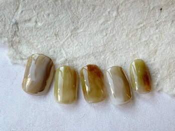 アイネイルズ 梅田店(I nails)/もやもやニュアンス