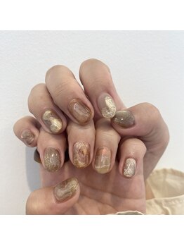 ヌア(nur.)/詰め込みブラウンnuance