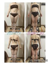 サロンデュヒャーク 志木駅前店(salon du ひゃーく)/1年で9キロダイエット成功！