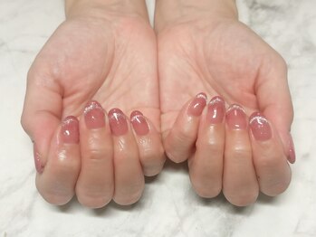 ワンカラー+先端マグフレンチ