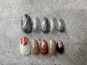 グロウ ネイル(GLOW×NAIL)/シンプル定額　2024年　11月