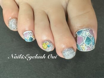 ステンドグラスネイル