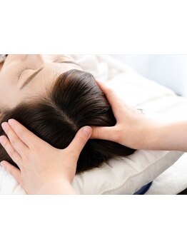 ヘッドスパで癒されたい