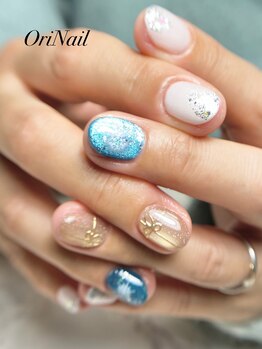 マグネットネイルデザイン