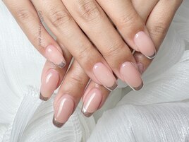 カラーフレンチ＋ミラー色追加