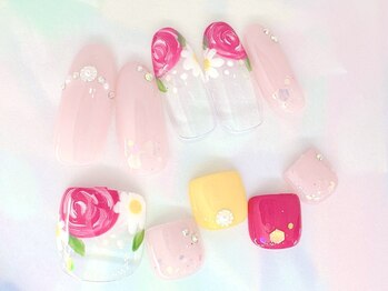 ハンドフット同時施術OK☆