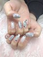 ネイルサロン ミュウ 池袋店(nailsalon Myuu)&nbsp;大人モノトーンネイル☆